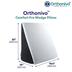 Orthonivo™ Comfort Pro Wedge Pillow