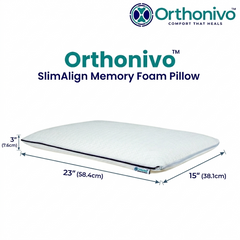 SlimAlign Memory Foam Pillow