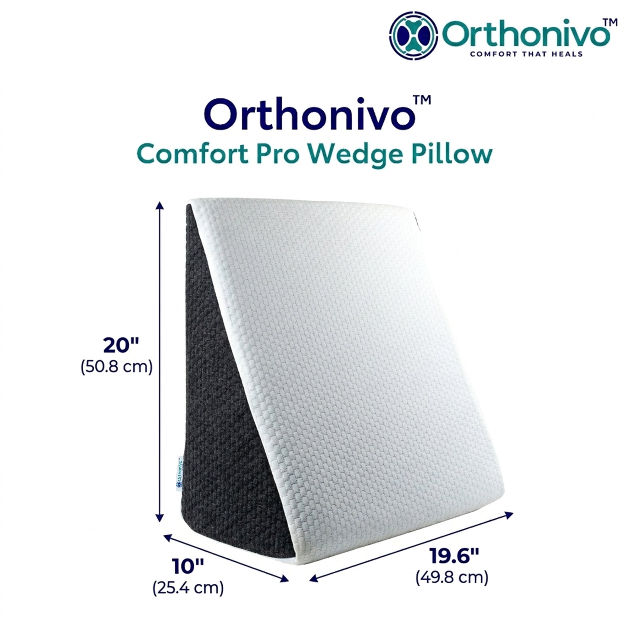 Orthonivo™ Comfort Pro Wedge Pillow