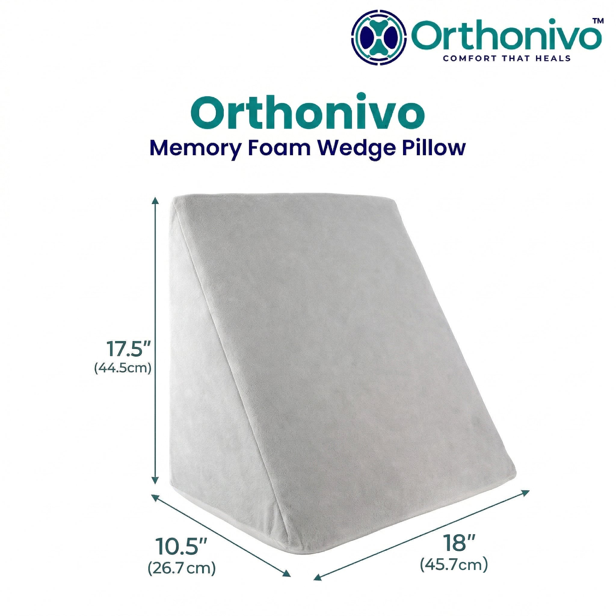 Orthonivo™ Comfort Pro Wedge Pillow