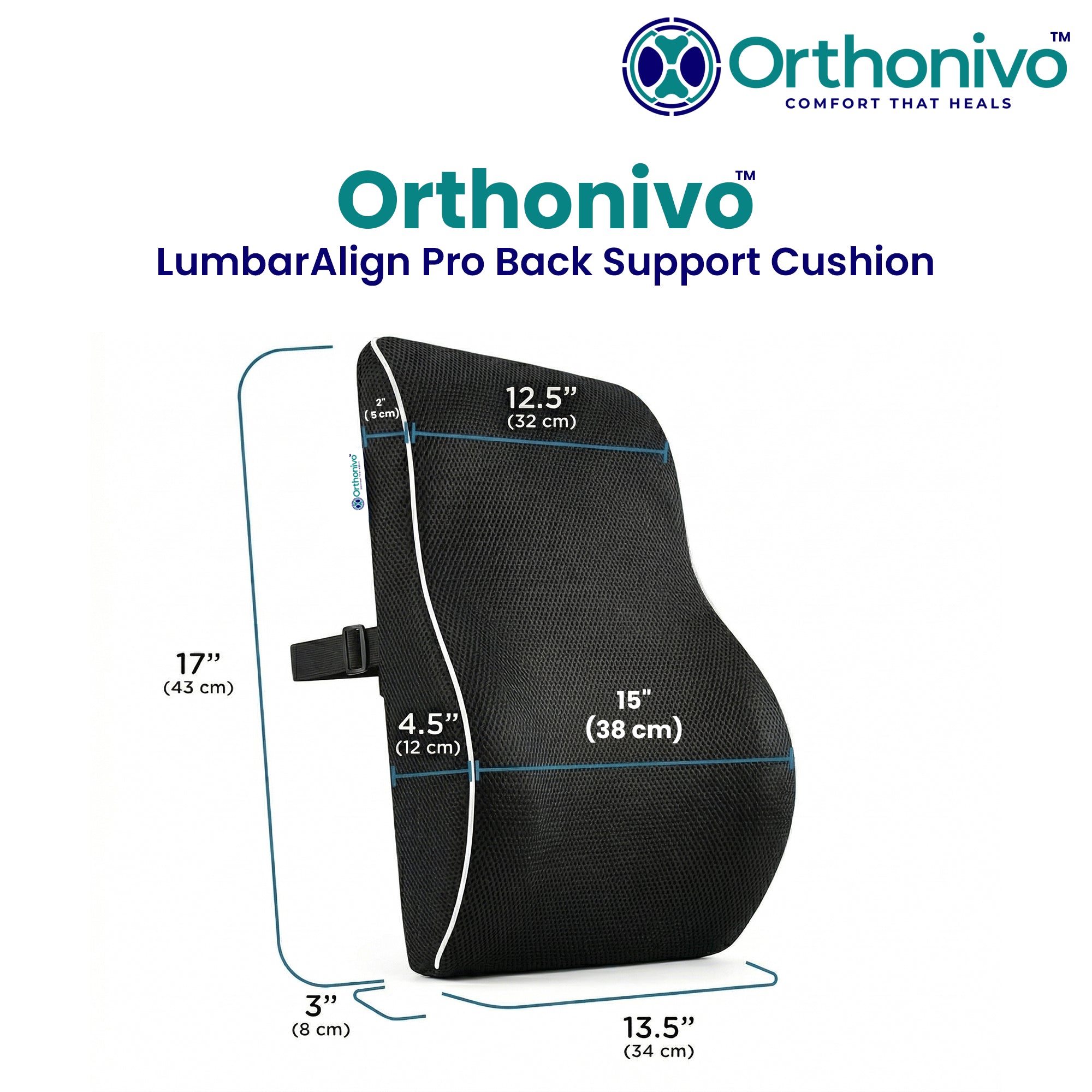 LumabrAlign Pro Back Cushion