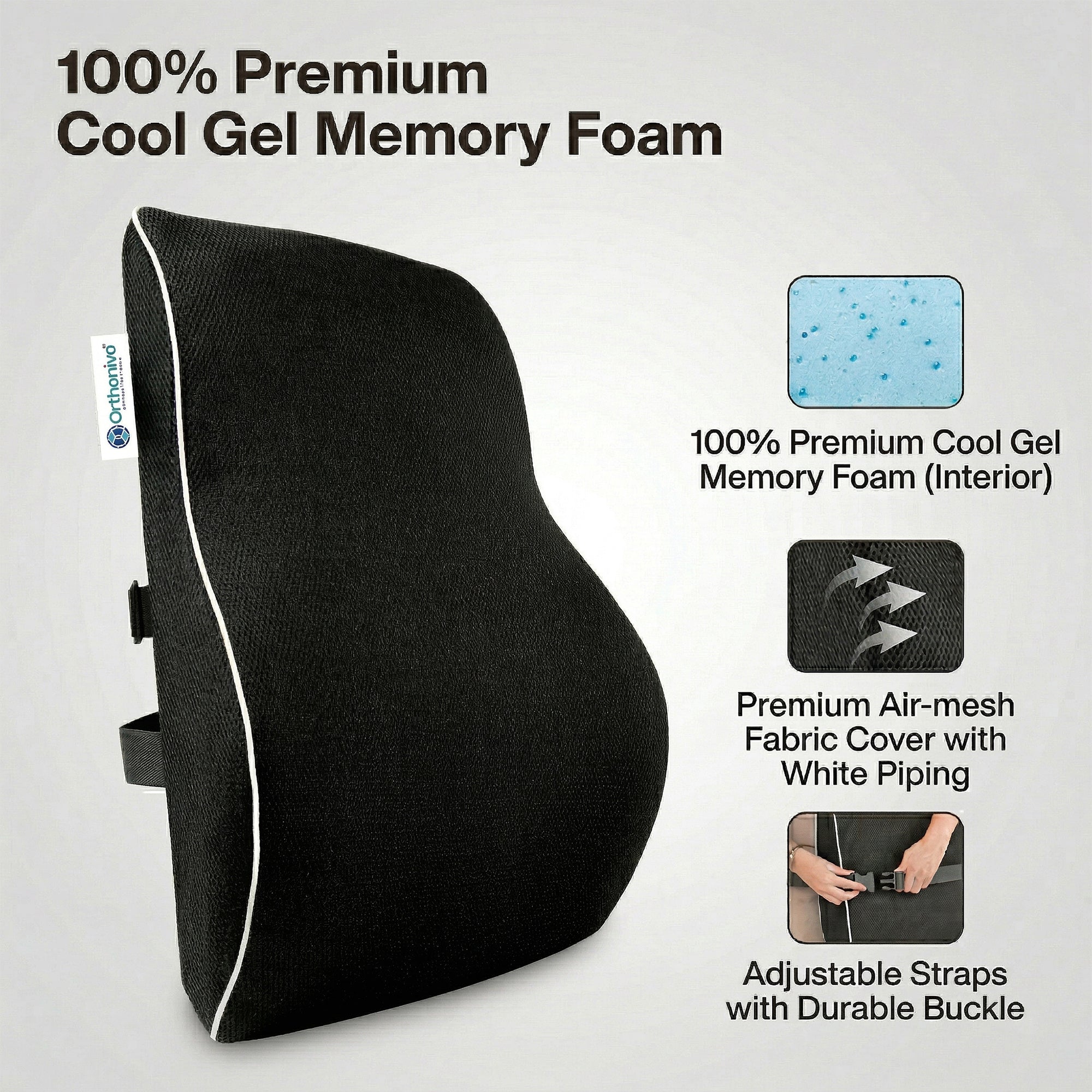 LumabrAlign Pro Back Cushion