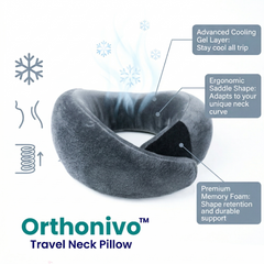 Orthonivo™ Travel Neck Pillow
