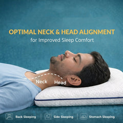 SlimAlign Memory Foam Pillow